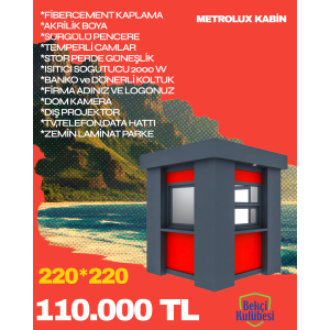 Metrolux Kabin 220*220