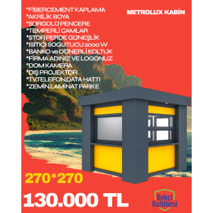 Metrolux Kabin 220*270