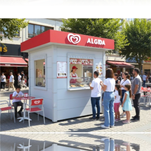 Kiosk Büfe 200*200